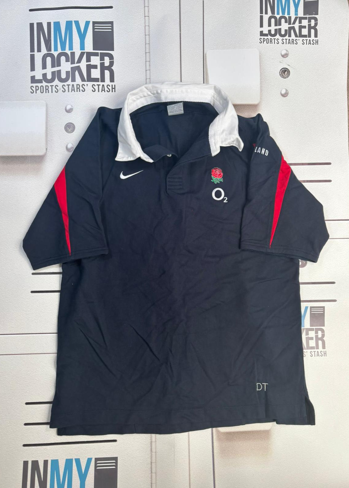England Rugby - Initialled Polo Shirt [Navy]