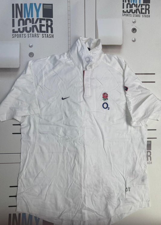 England Rugby - Initialled Polo Shirt [White]