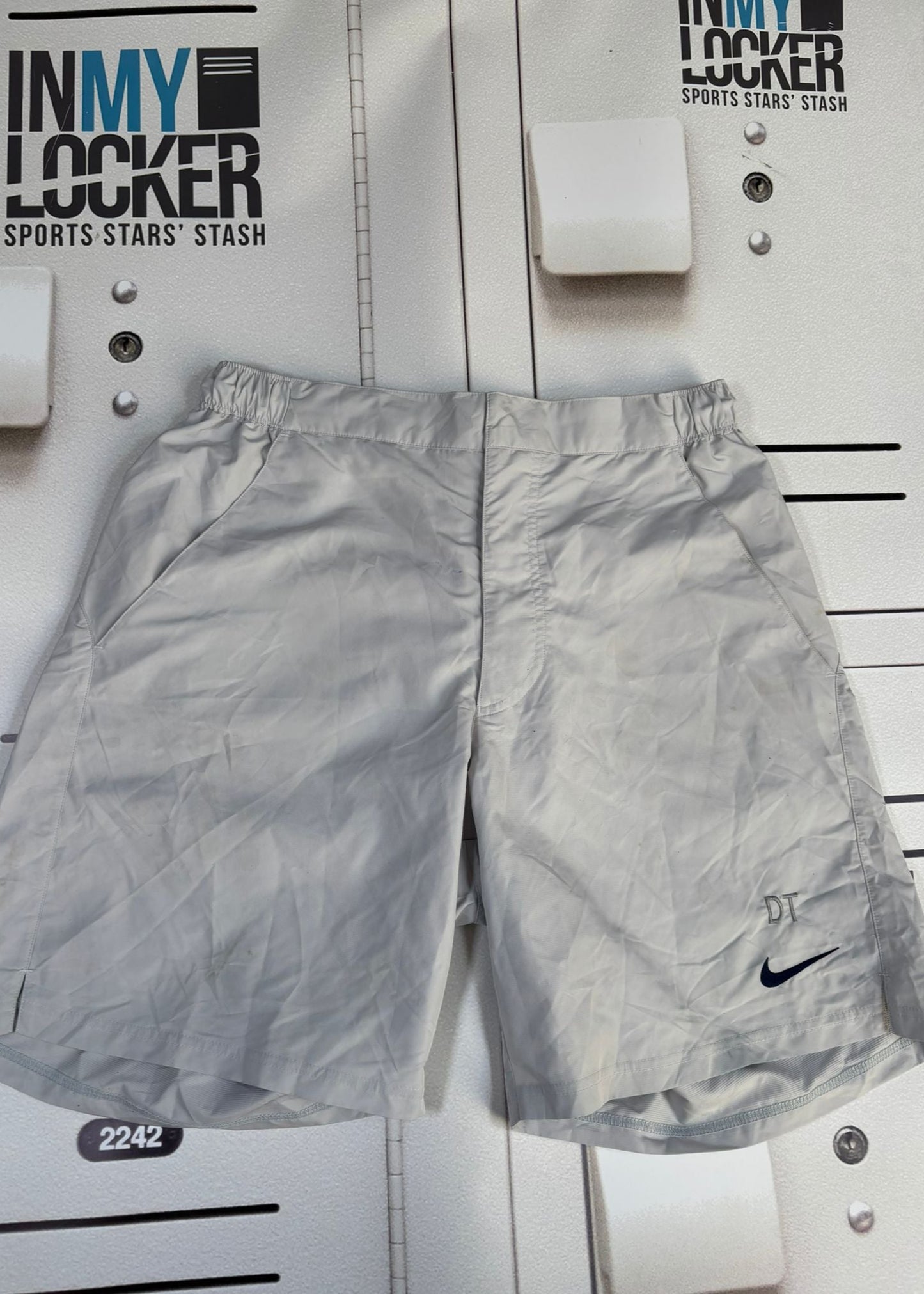 England Rugby - Initialled Nike Gym Shorts [White]