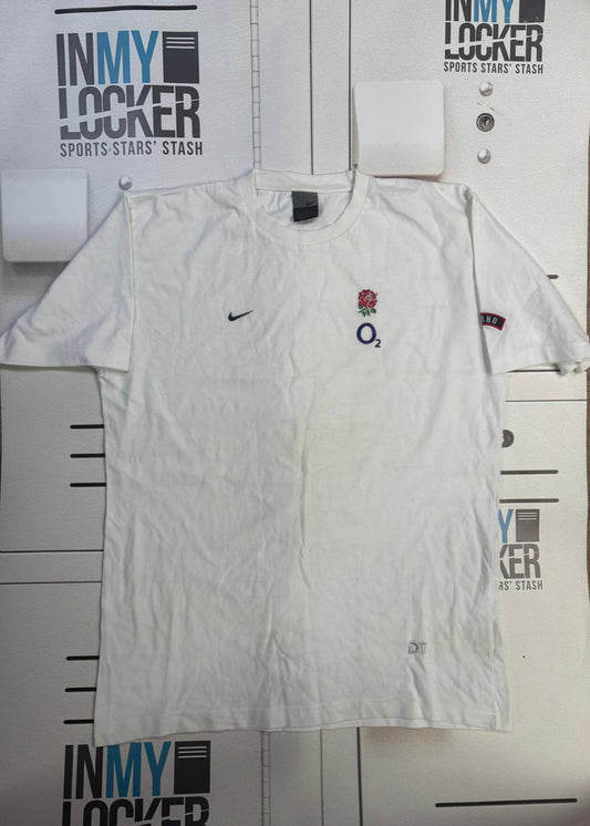 England Rugby - Initialled Casual T-Shirt [White]