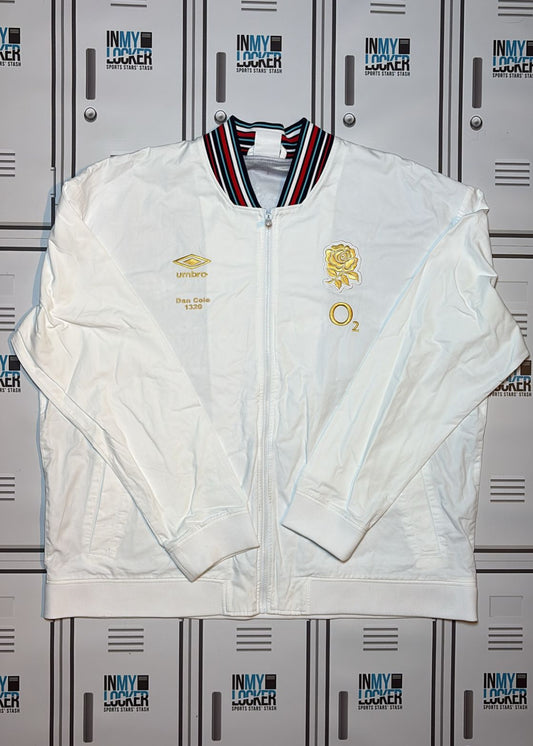 Dan Cole - England Rugby 2024/25 Presentation Jacket Named Dan Cole and Numbered 1320 [Gold Rose]