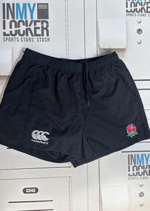 Elliott Stooke - England Rugby Training Shorts [Black]