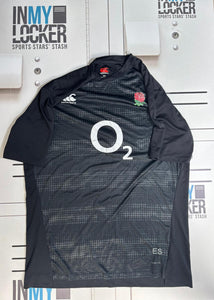 Elliott Stooke - England Rugby Initialled Gym Shirt [Black]