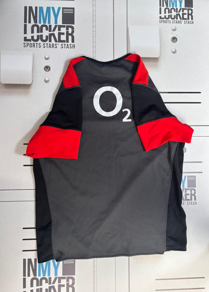 Elliott Stooke - England Rugby Initialled Training Shirt [Black & Red]