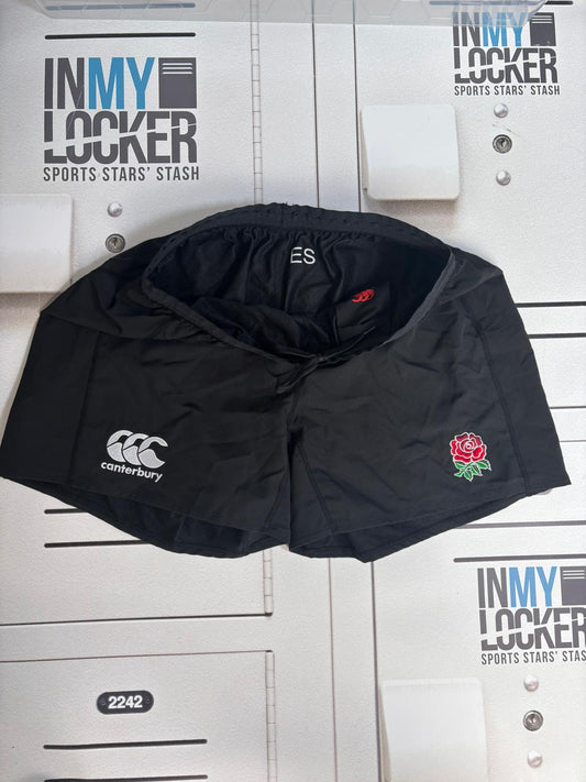 Elliott Stooke - England Rugby Initialled Training Shorts [Black]