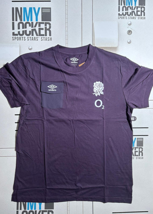 England Rugby - Squad Presentation T-Shirt [Purple]