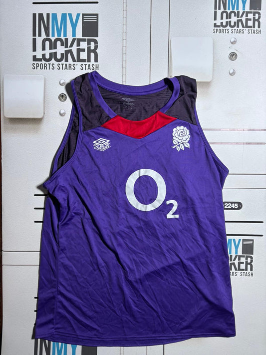 England Rugby - Squad Gym Vest [Purple]