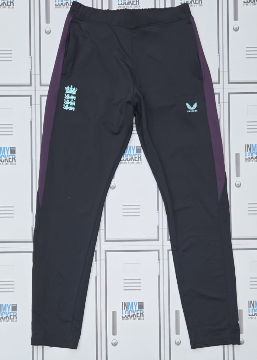 Asa Tribe - England Cricket Castore Tracksuit Bottoms [Black]