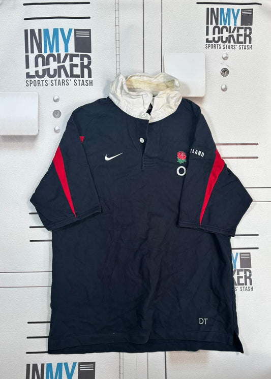 England Rugby - Initialled Polo Shirt [Navy]
