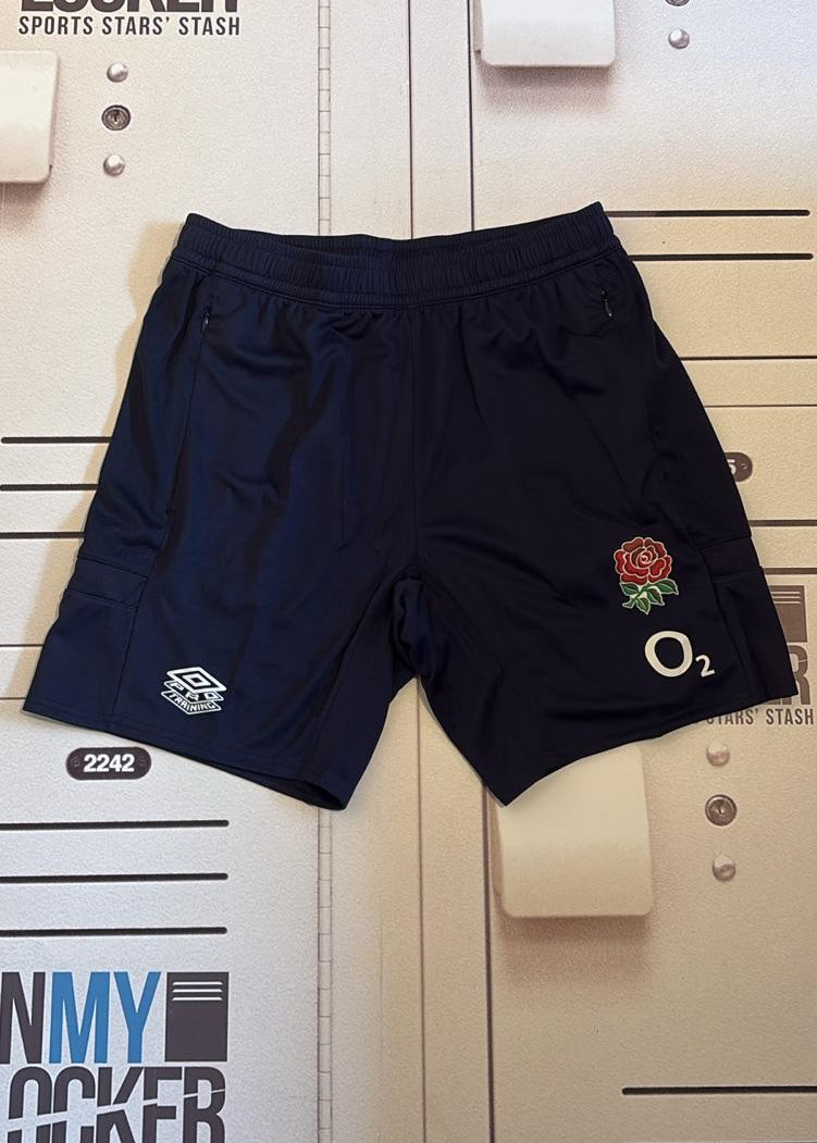 England Rugby Knit Shorts [Blue]