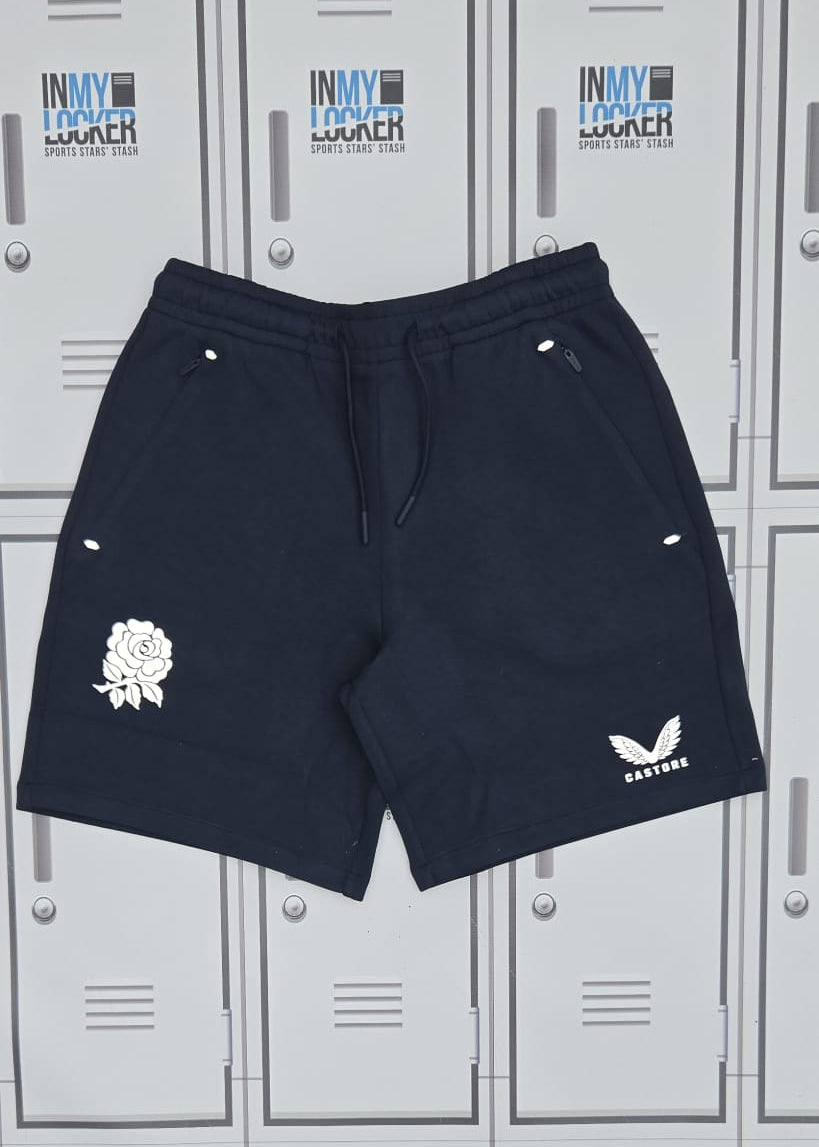 England Red Roses - Castore Jog Shorts [Navy]