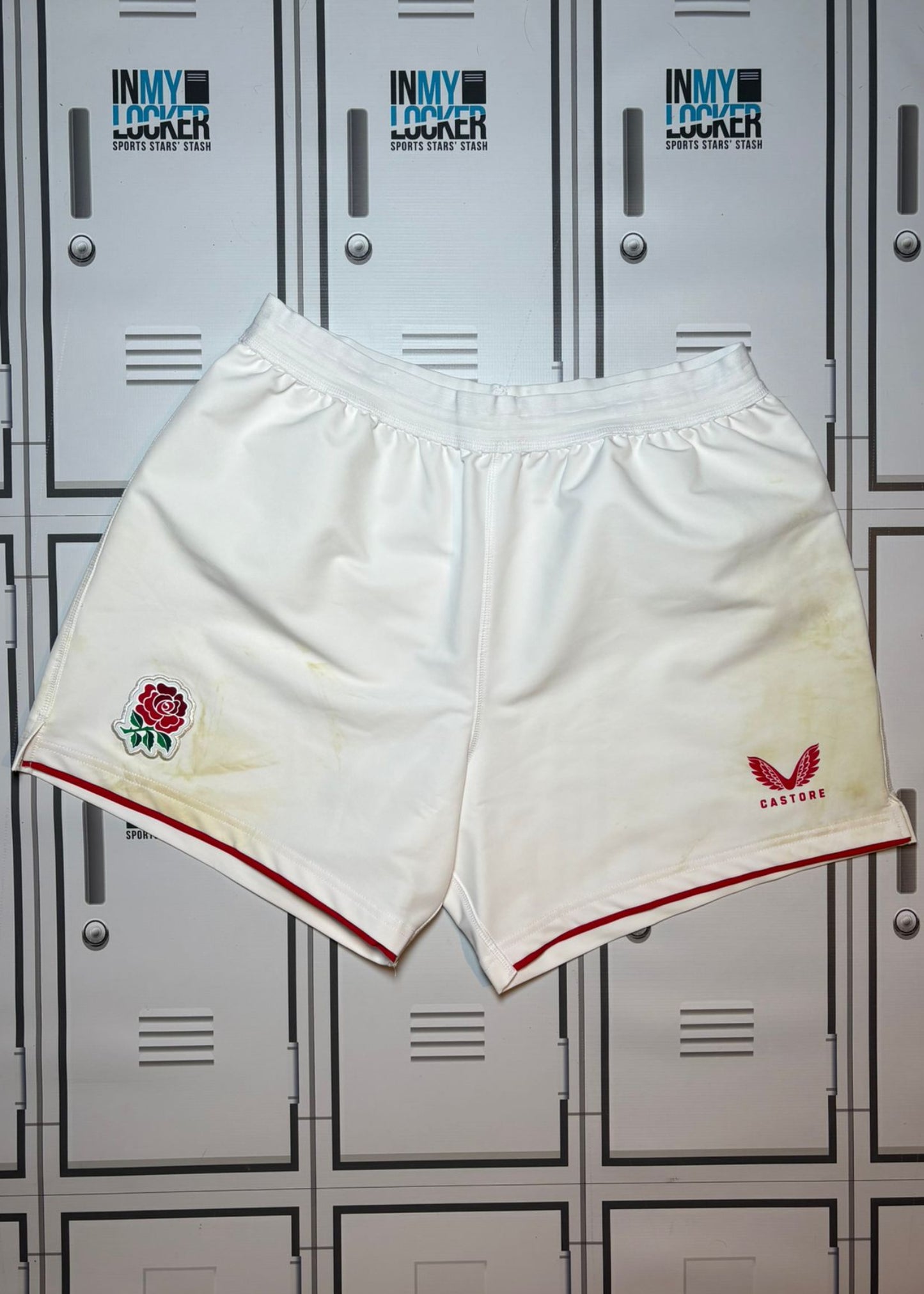 England Rugby - Castore Contact Training Shorts [White]