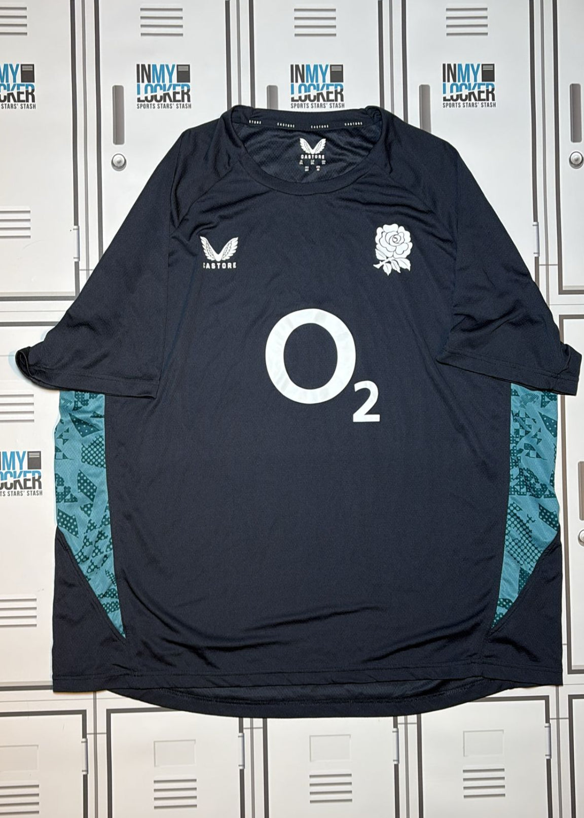 England Rugby - Castore Gym T-Shirt [Navy]