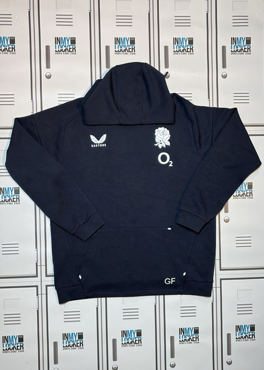England Rugby - Castore Leisure Hoodie Initalled GF [Navy]