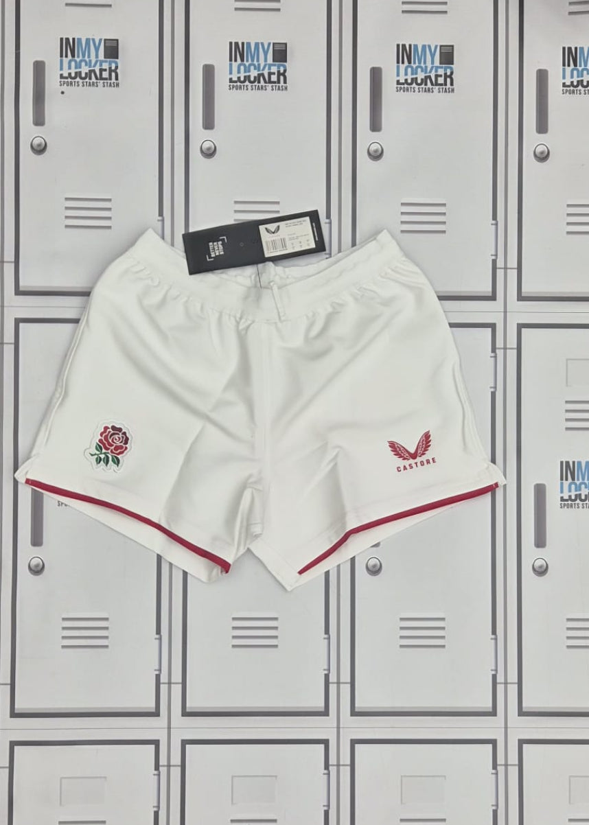 England Red Roses - Castore Pro Shorts [White]