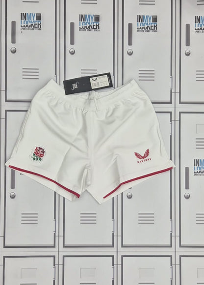 England Red Roses - Castore Pro Shorts [White]
