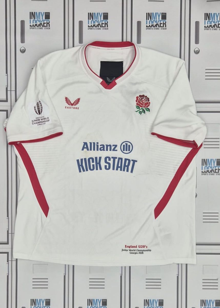England Rugby - U20's World Championship Shirt [White]