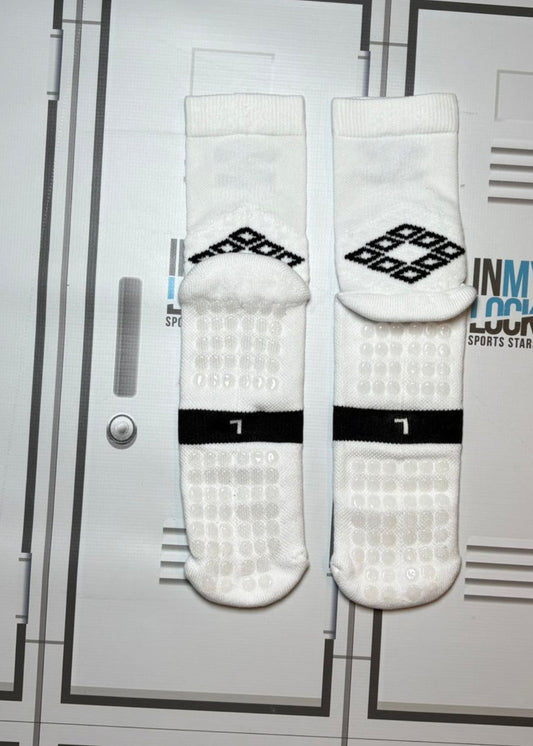England Rugby - Umbro Protex Mid Calf Grip Socks [White]