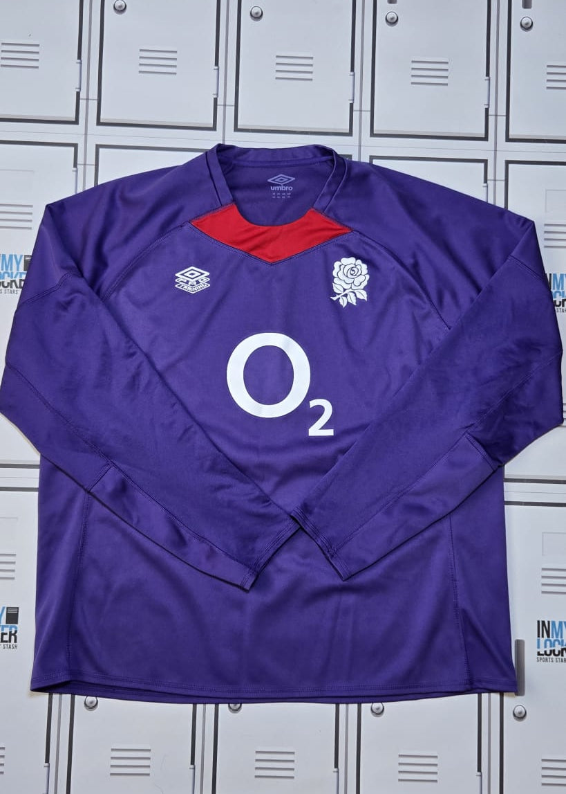 England Rugby - Umbro Tackle Top [Purple and Red]