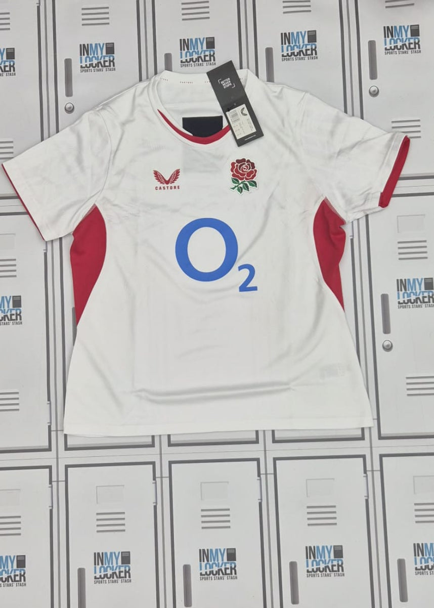 England Red Roses - Home Playing Shirt [White]