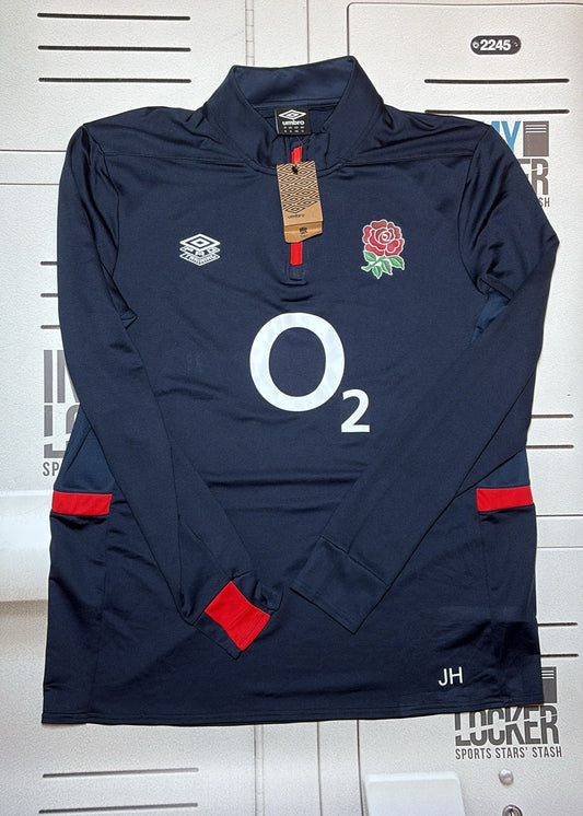 England Rugby - Initialled Zipped Training top [Navy]