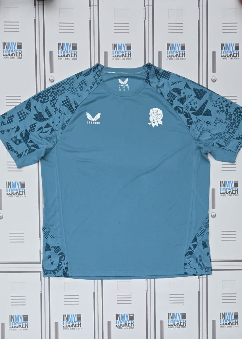 England Rugby Castore Gym T-Shirt [Blue]