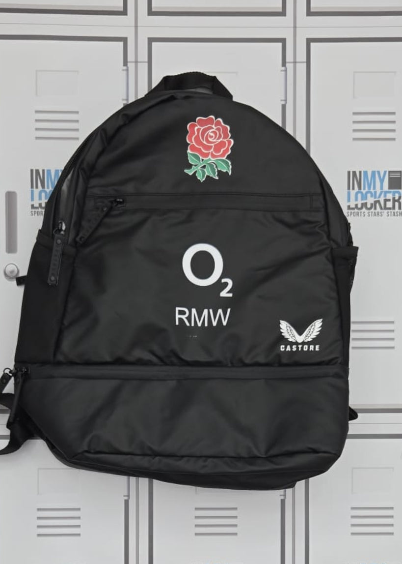 England Rugby Castore Rucksack Initialled RMW [Black]