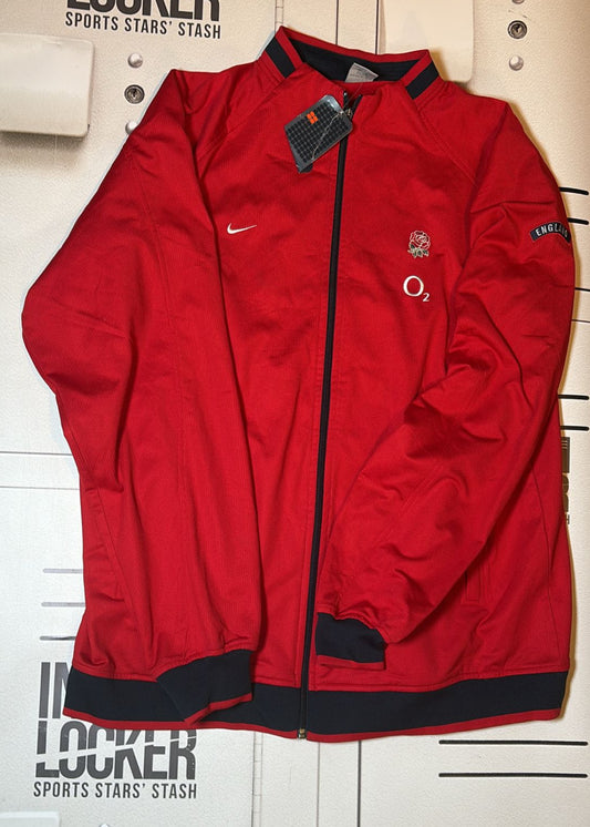 England Rugby Nike Full Zip Jacket [Red]