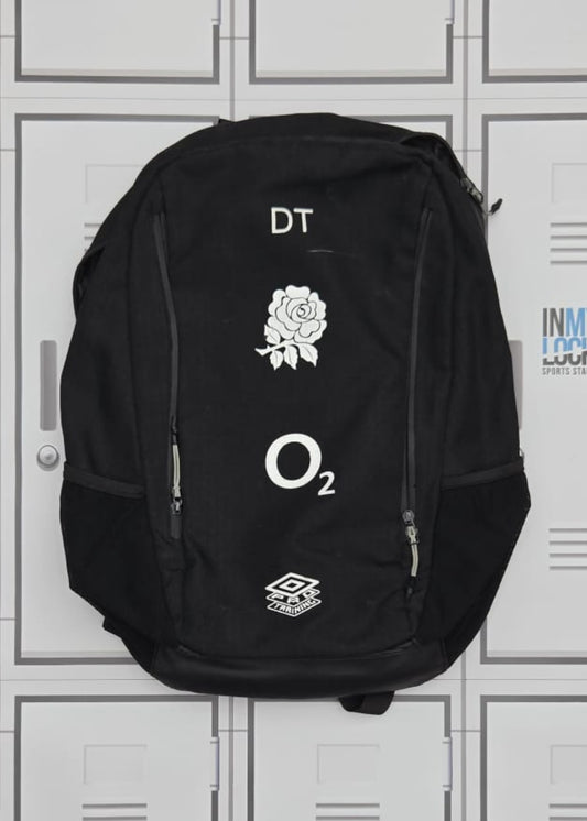 England Rugby Umbro Rucksack Initialled DT [Black]