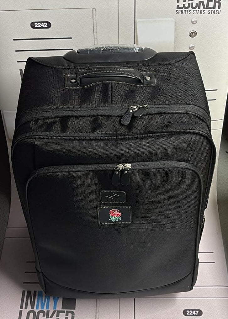 England Rugby Umbro 4 Wheeled Small Suitcase [Black]