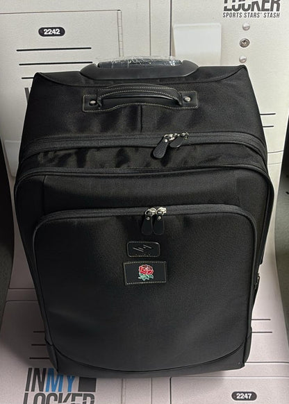 England Rugby Umbro 4 Wheeled Small Suitcase [Black]