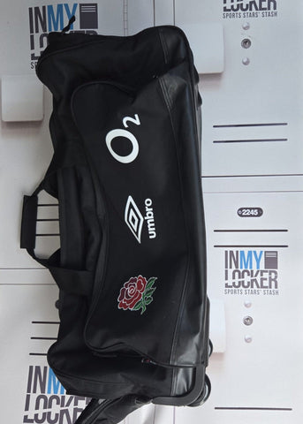 England Rugby - Medium Wheeled Holdall [Black]