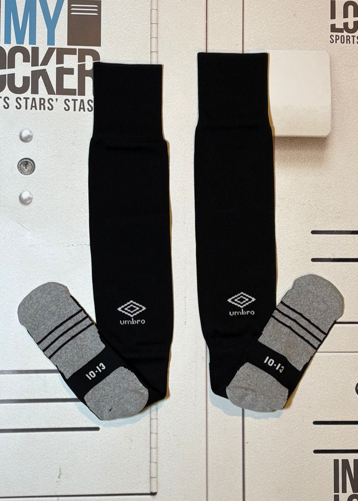 England Rugby Umbro Training Socks [Black & Grey]