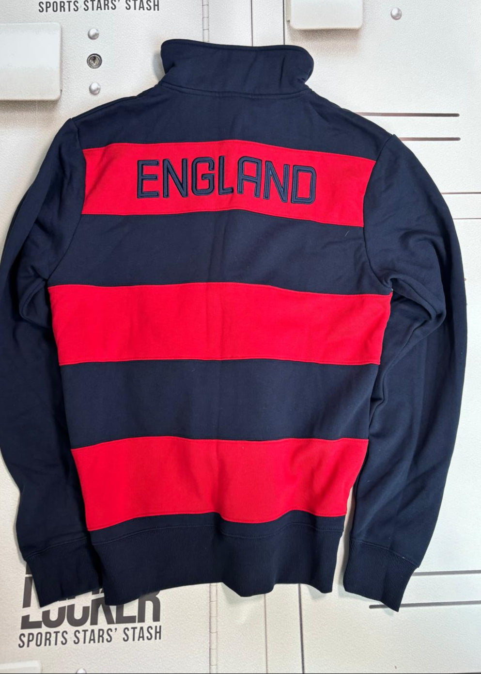 Marcus Watson - England Rugby Full Zip Anthem Jacket [Navy & Red]