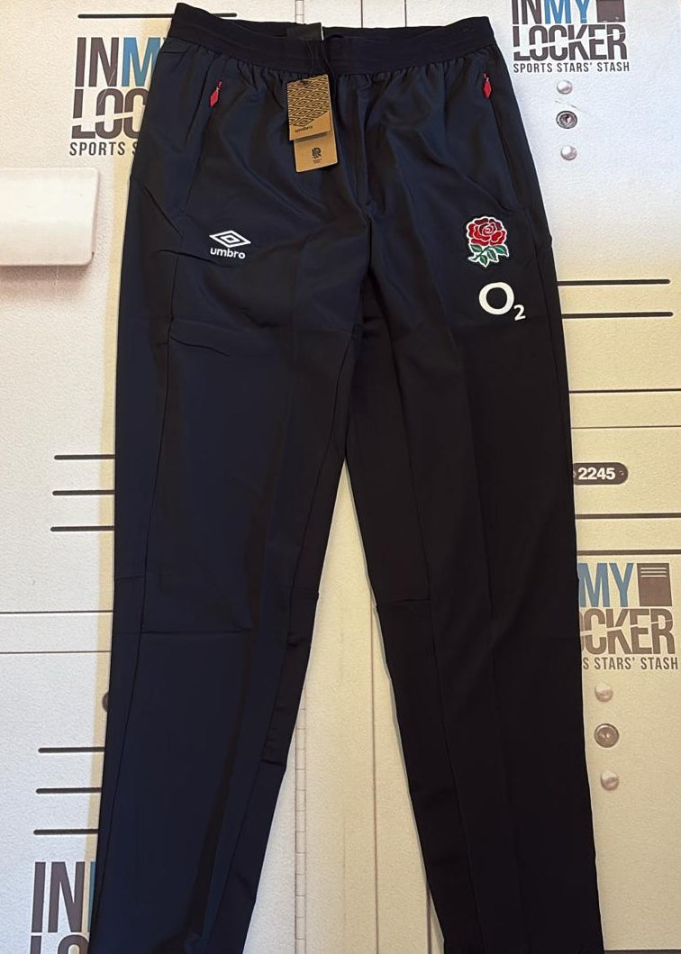 England Rugby Presentation Trousers [Black]