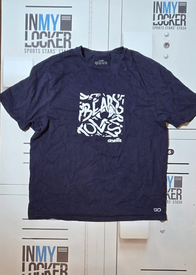 Gabriel Oghre - Bristol Bears Initialled Name Pattern T-Shirt [Navy]