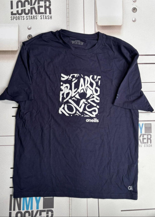 Gabriel Ibitoye - Bristol Bears Initialled Casual Patterned T-Shirt [Navy]