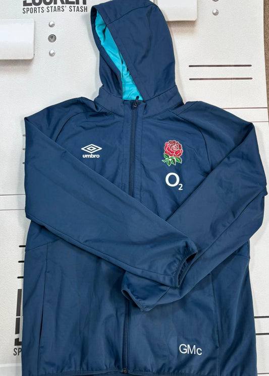 England Rugby - Initialled Full Zip Training Jacket [Blue]