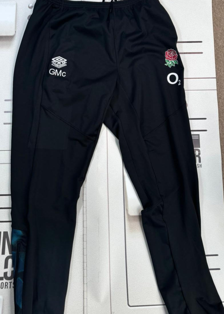 England Rugby - Initialled Gym Joggers [Black]