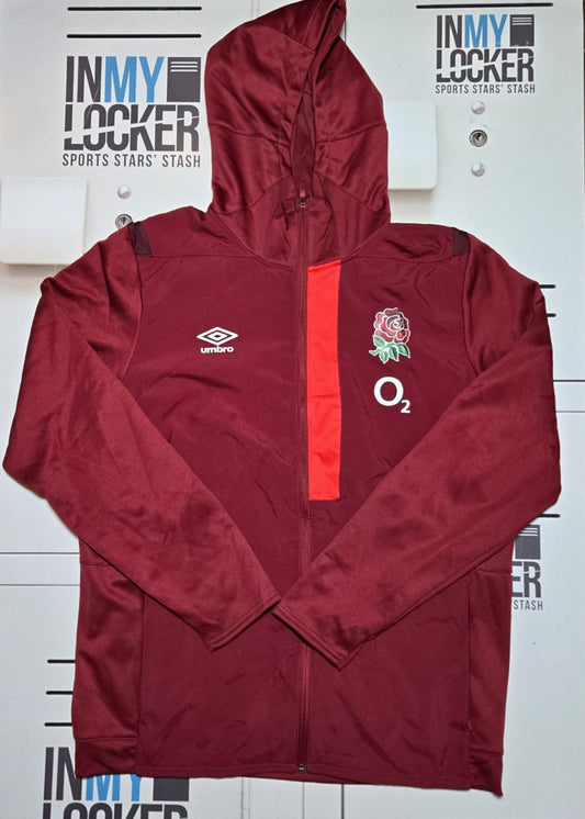 Gabriel Oghre - England Rugby Full Zip Hoodie [Red]
