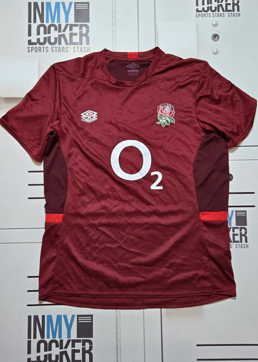 Gabriel Oghre - England Rugby Gym Shirt [Red]