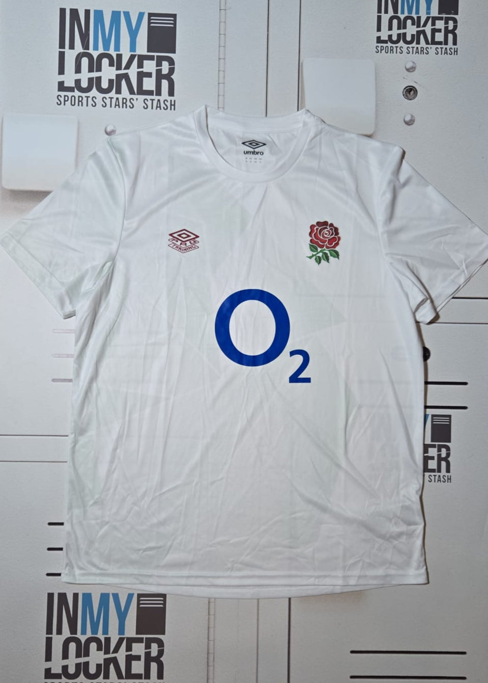 Gabriel Oghre England Umbro Gym T-Shirt [White]