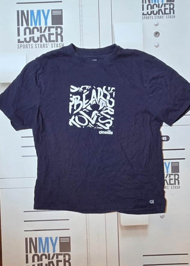 Bristol Bears Initialled Name Pattern T-Shirt [Navy]