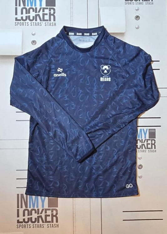 Gabriel Oghre - Bristol Bears Initialled Long-Sleeve Training Top [Navy]