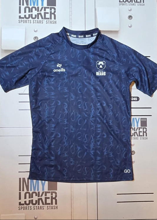 Gabriel Oghre - Bristol Bears Initialled Training Shirt [Navy]