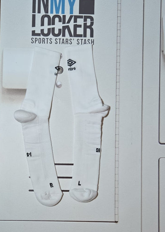 Gabriel Oghre - England Rugby Umbro Socks [White]