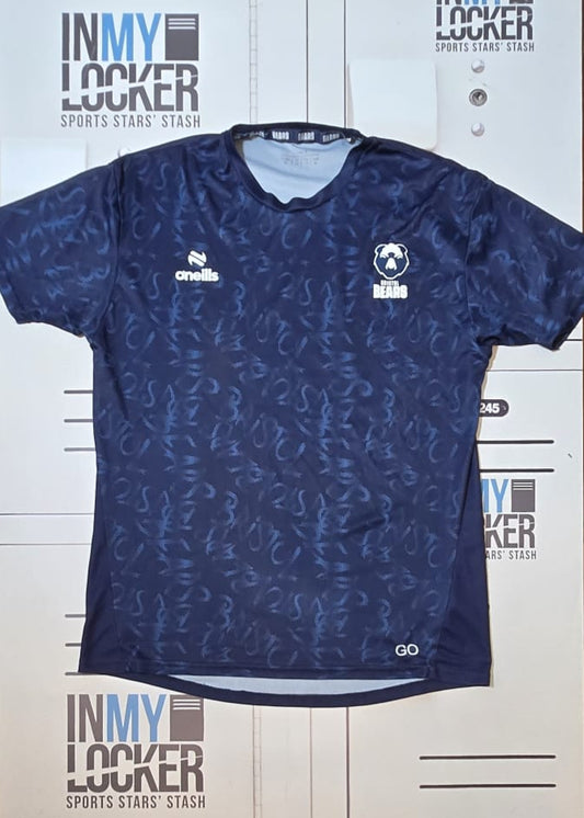 Gabriel Oghre - Bristol Bears Initialled Gym Shirt [Navy]