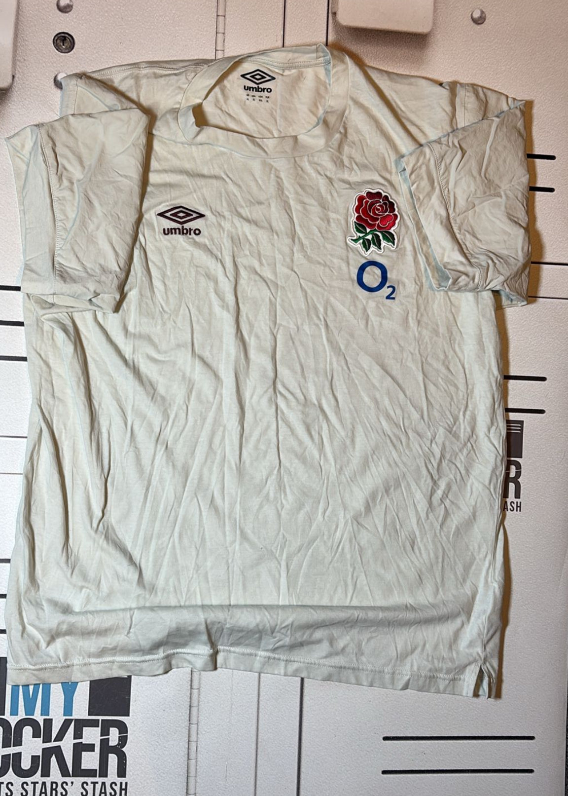 Gabriel Oghre England Umbro Leisure T-Shirt [White]