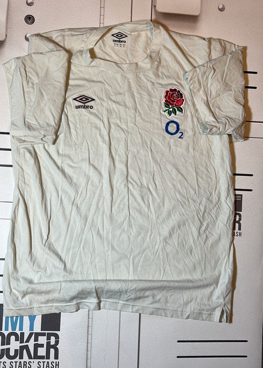 Gabriel Oghre England Umbro Leisure T-Shirt [White]