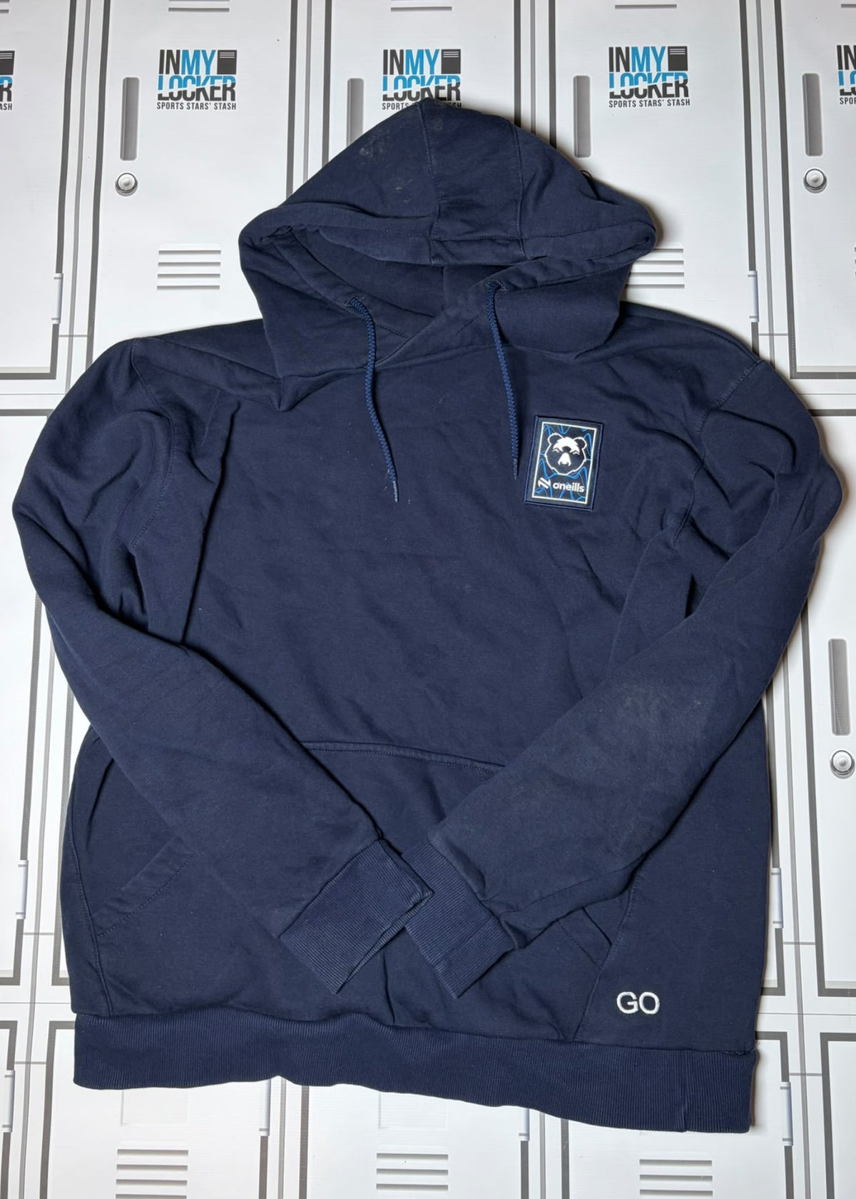 Gabriel Oghre - O’Neills Bristol Bears Leisure Hoodie Initialled GO [Navy]